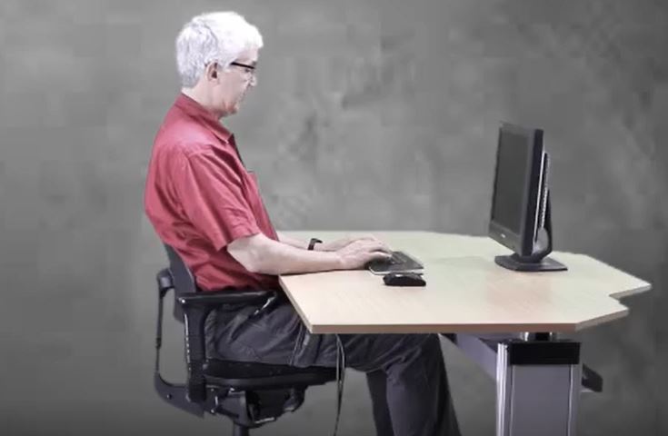 Stage 2: adjusting your desk